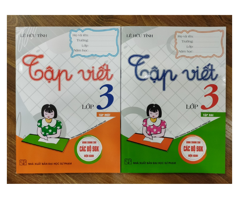 Sách - Combo Tập Viết Lớp 3 - Tập 1 + 2 (Dùng Chung Cho Các Bộ SGK Hiện Hành)