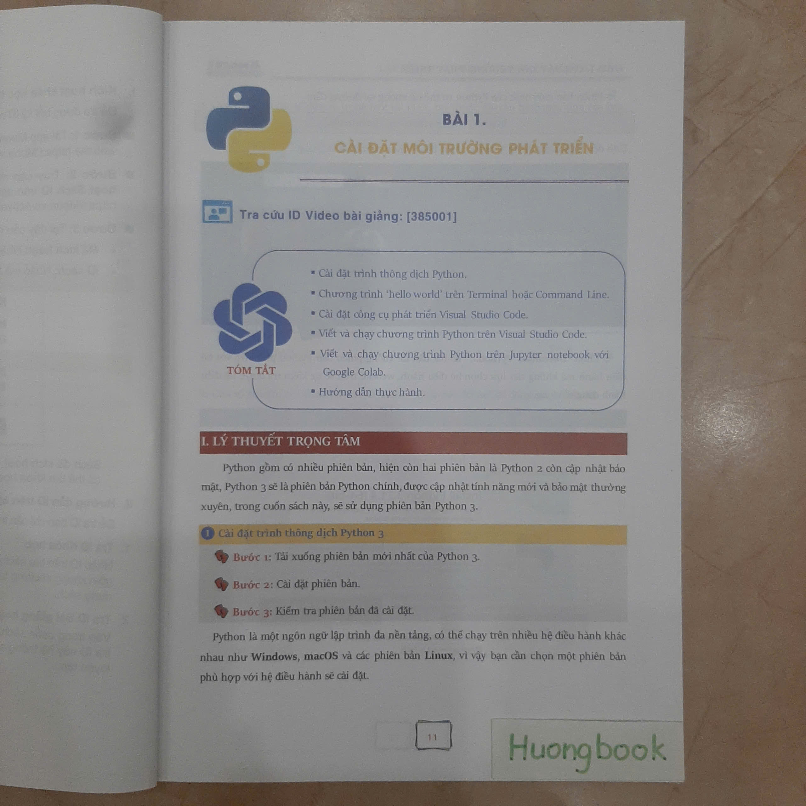 Sách lập trình Python cơ bản, cho người mới bắt đầu