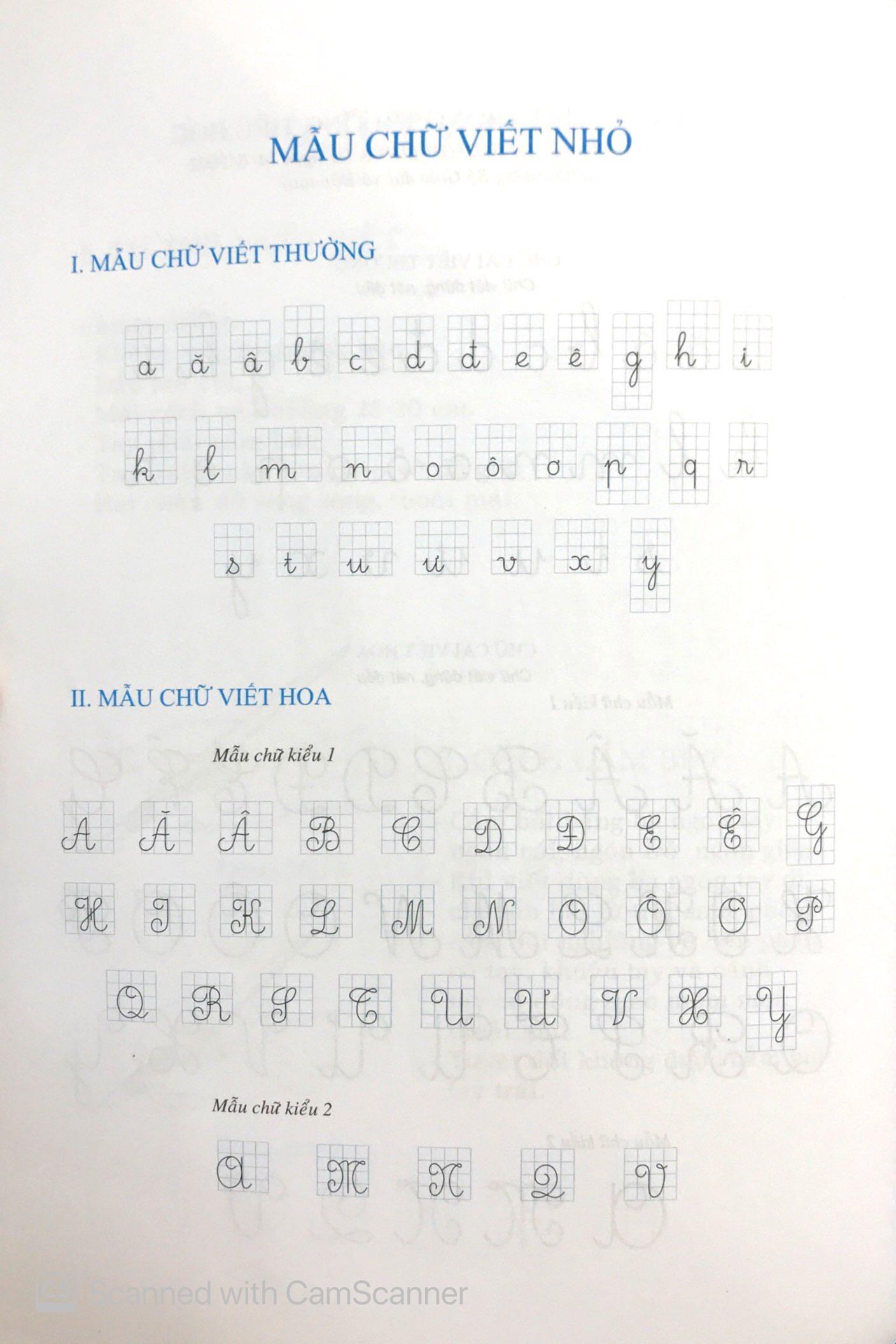 Thực Hành Viết Đúng, Viết Đẹp - Âm - Chữ Lớp 1 - Tập 1