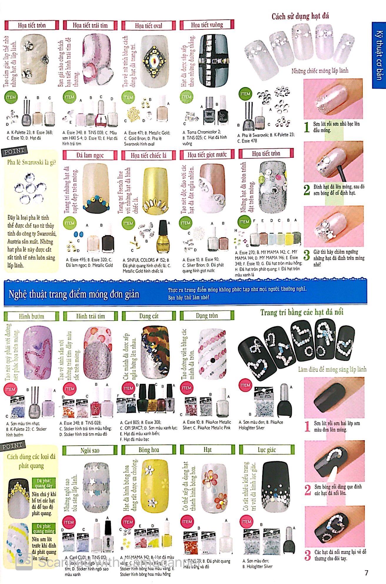Bộ Sưu Tập Các Mẫu Trang Điểm Móng (Tập 2)