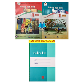 Sách - Combo Bài tập đọc hiểu ngữ văn 11 - tập 1 + 2 ( cánh diều )