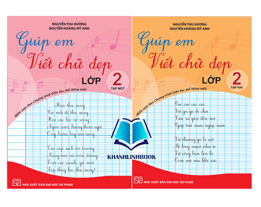 Sách - Combo giúp em viết chữ đẹp lớp 2 - tập 1 + 2 (cánh diều) (KP)