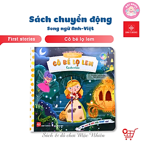 Sách Tương Tác Chuyển Động First Stories Cho Bé 0 - 6 Tuổi (Nhiều Chủ Đề) - Đinh Tị - Mộc Nhiên