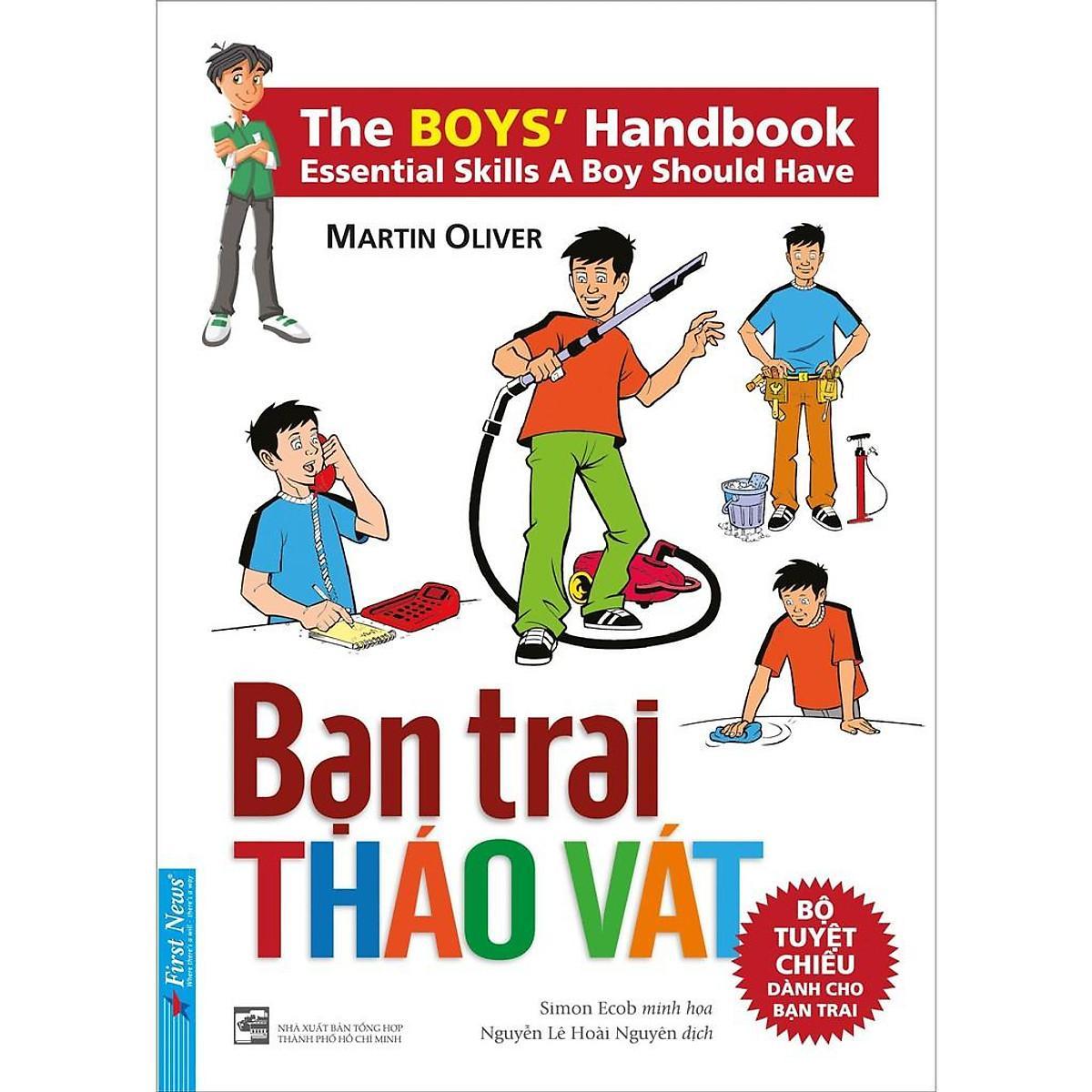 Sách - Cẩm Nang Con Trai + Bạn Trai Tháo Vát + Giải Ngố Cho Con Trai