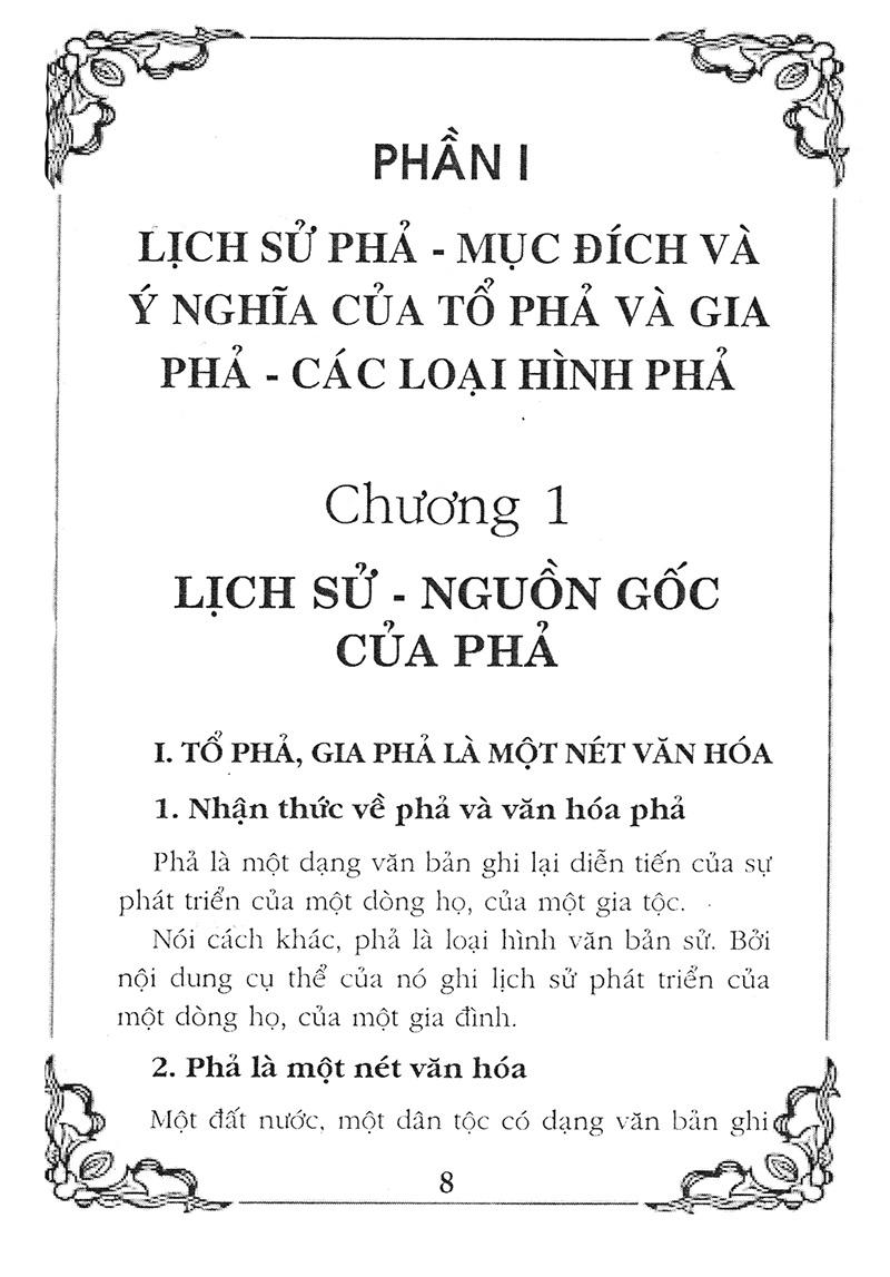Cách Dựng Gia Phả Tổ Phả (Tái Bản)