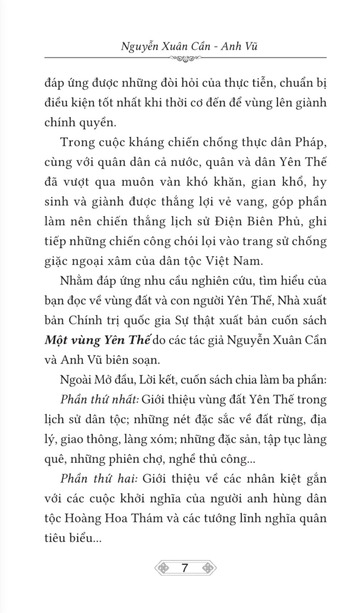Một vùng Yên Thế (bản in 2024)