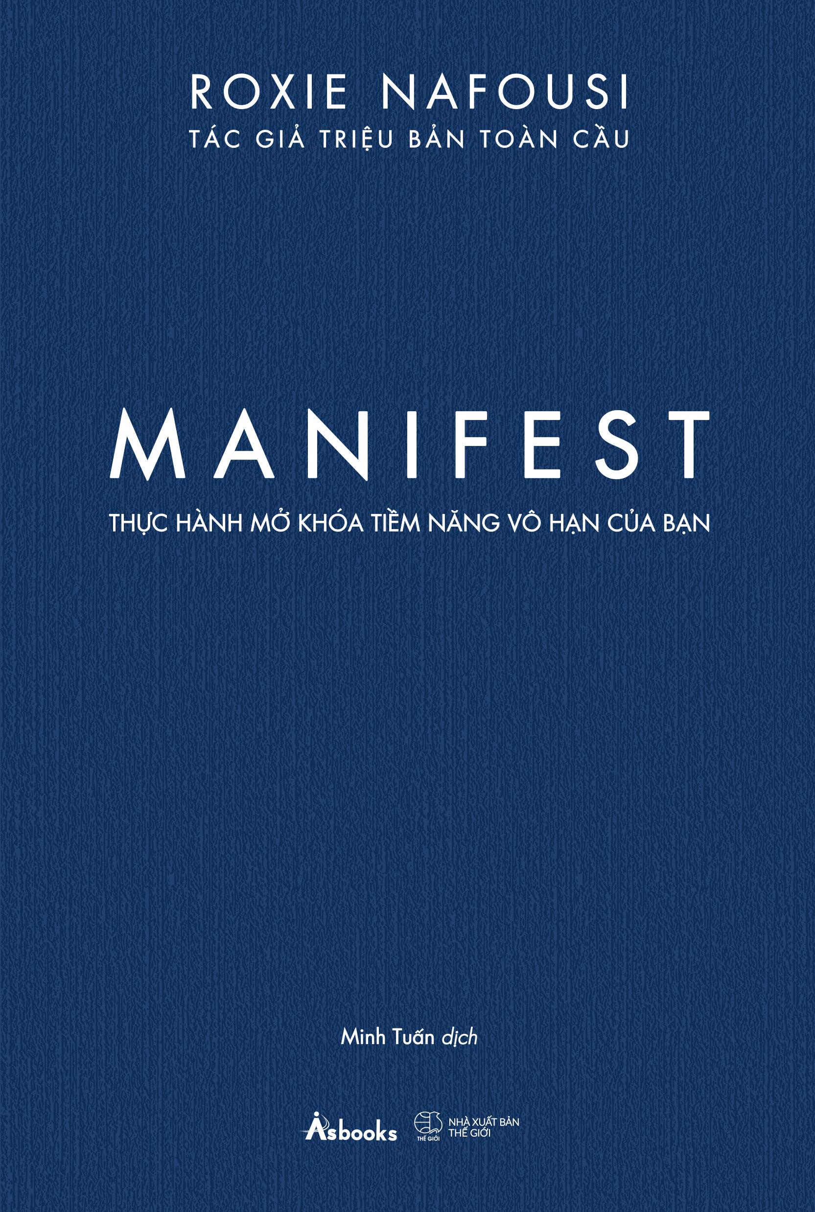 Manifest - Thực Hành Mở Khóa Tiềm Năng Vô Hạn Của Bạn