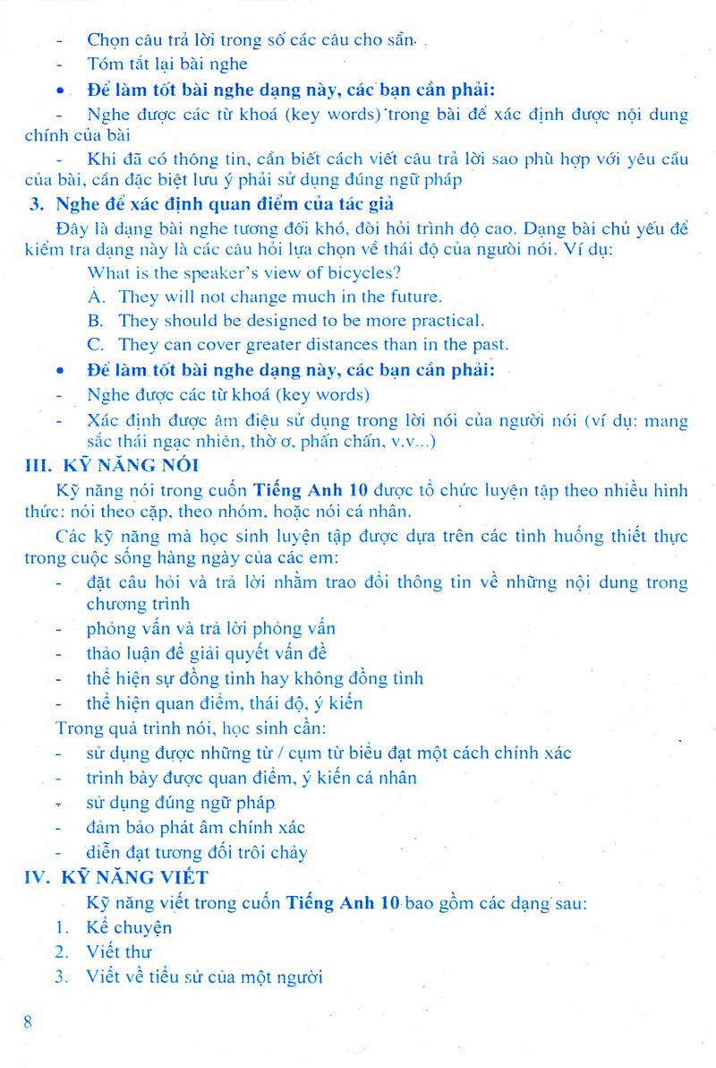 Học Tốt Tiếng Anh 10