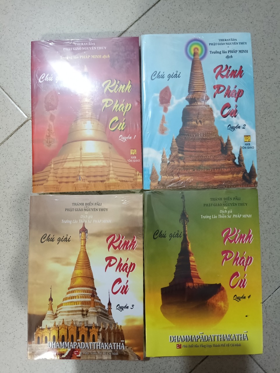 Chú giải kinh pháp cú - Bộ 4 cuốn