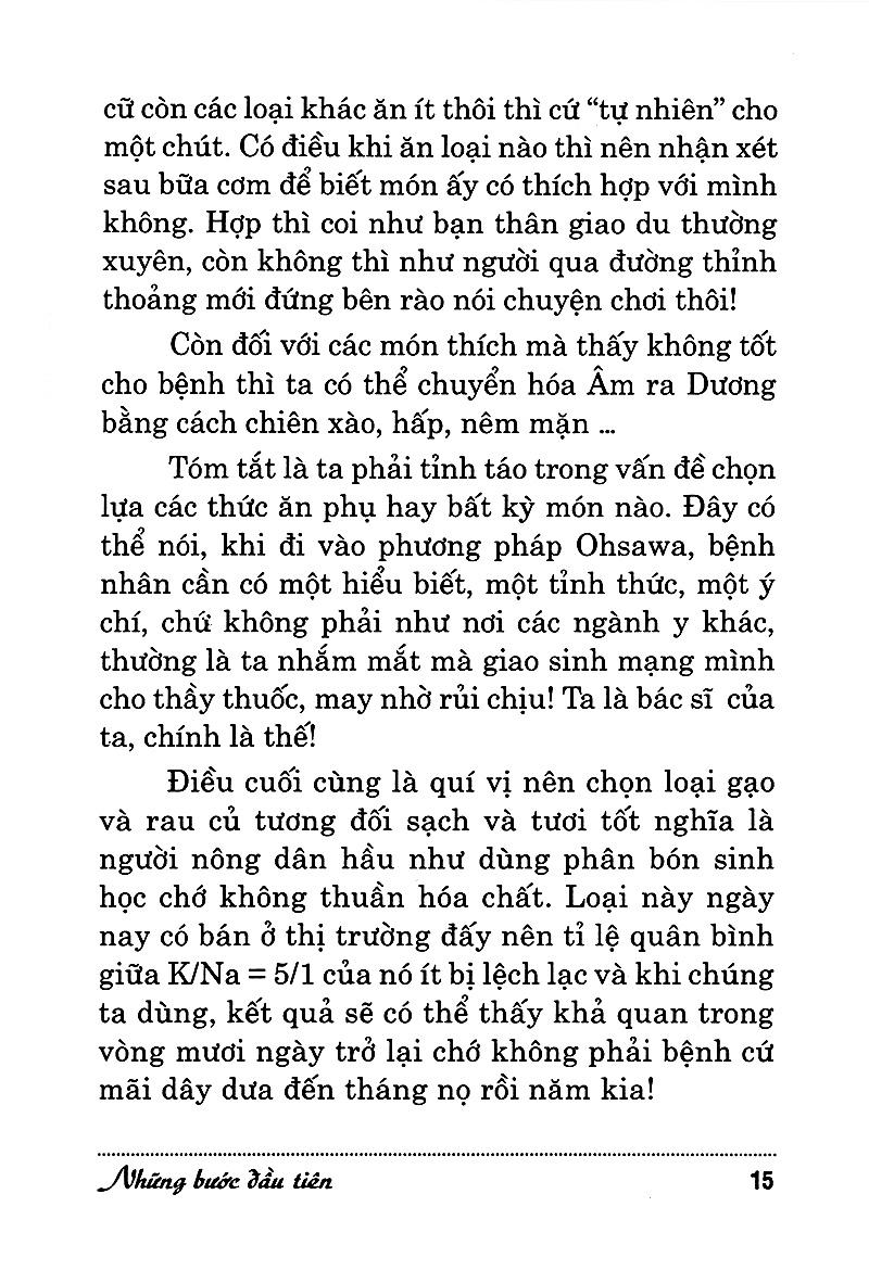 Nhập Môn Ăn Cơm Gạo Lứt Theo Phương Pháp Ohsawa (Tái Bản 2016)