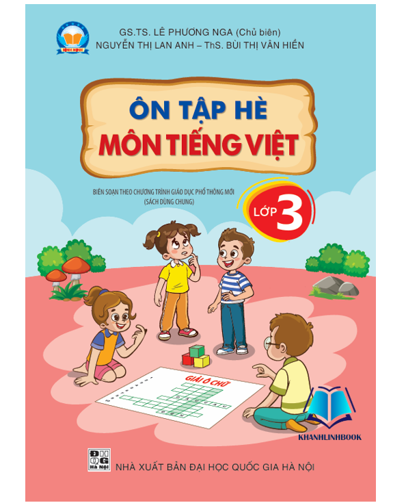 Sách - Ôn tập hè môn Toán + Tiếng Việt lớp 3 ( Sách dùng chung )