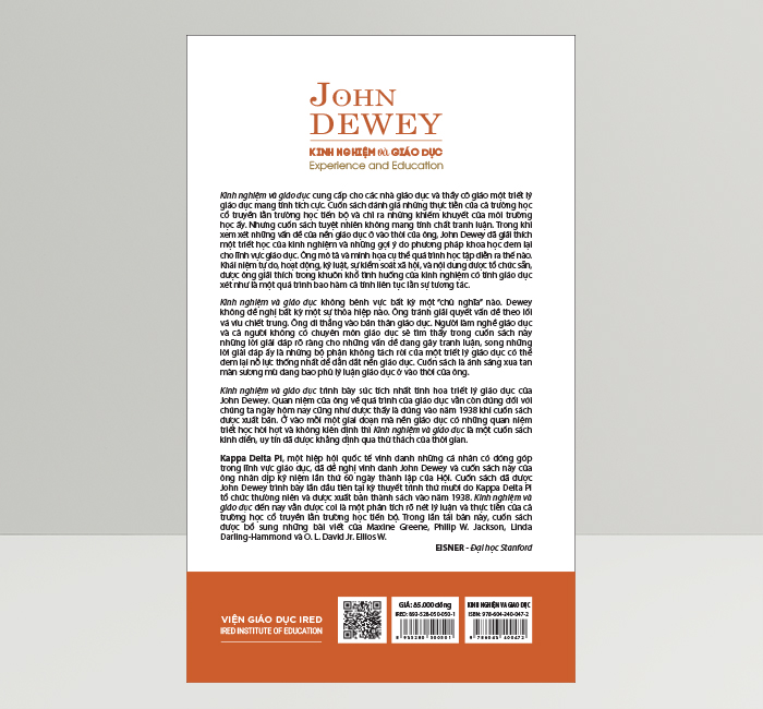 Kinh Nghiệm Và Giáo Dục (Experience And Education) - John Dewey - IRED Books