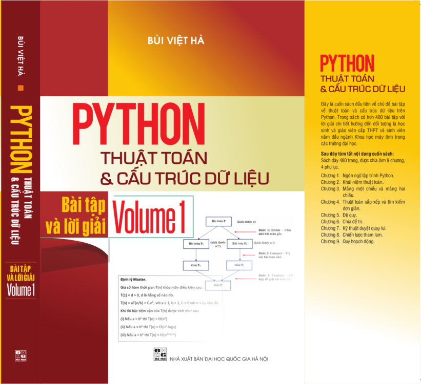 Python: Thuật toán & Cấu trúc dữ liệu. Bài tập và lời giải. Volume 1.