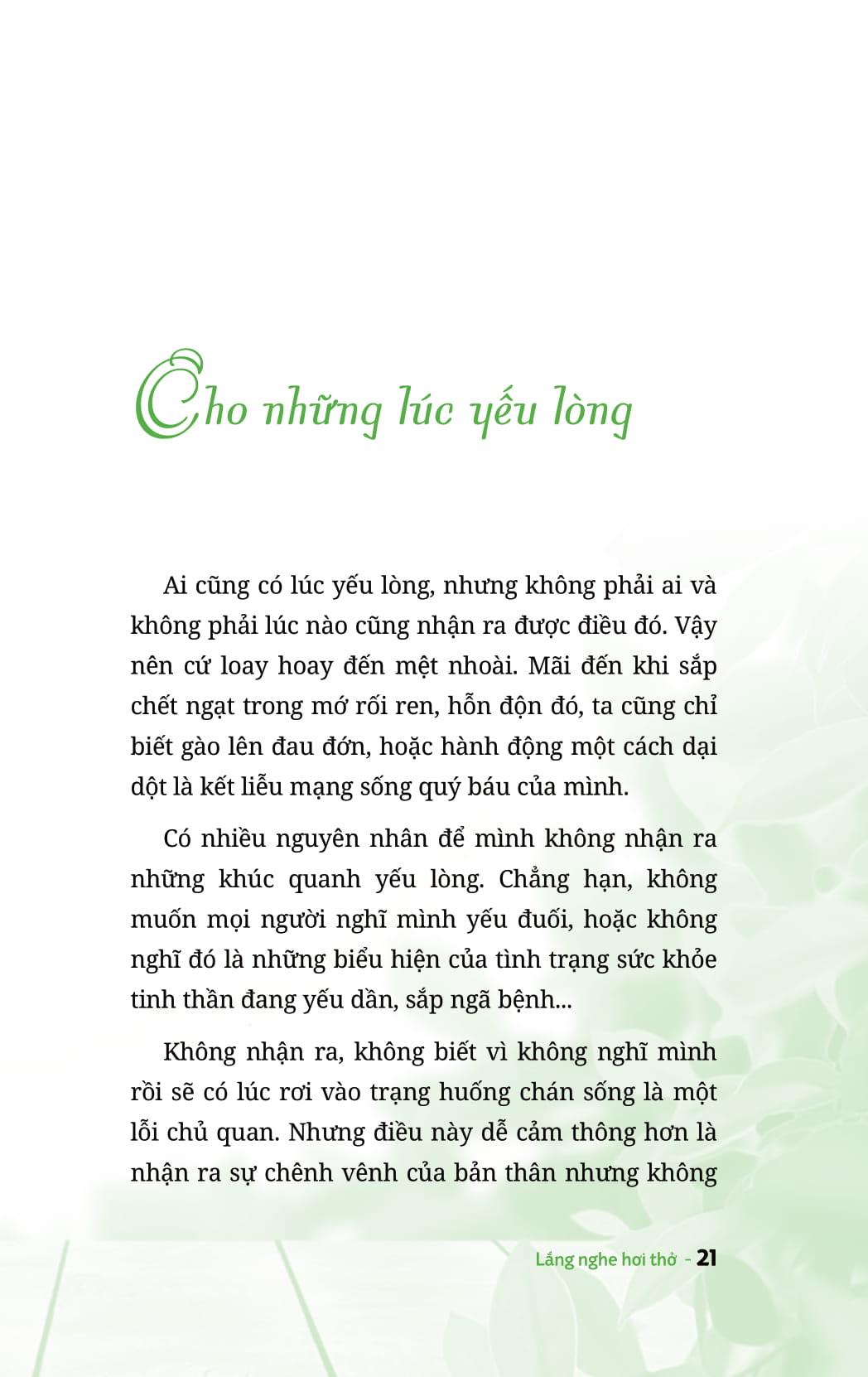 Lắng Nghe Hơi Thở