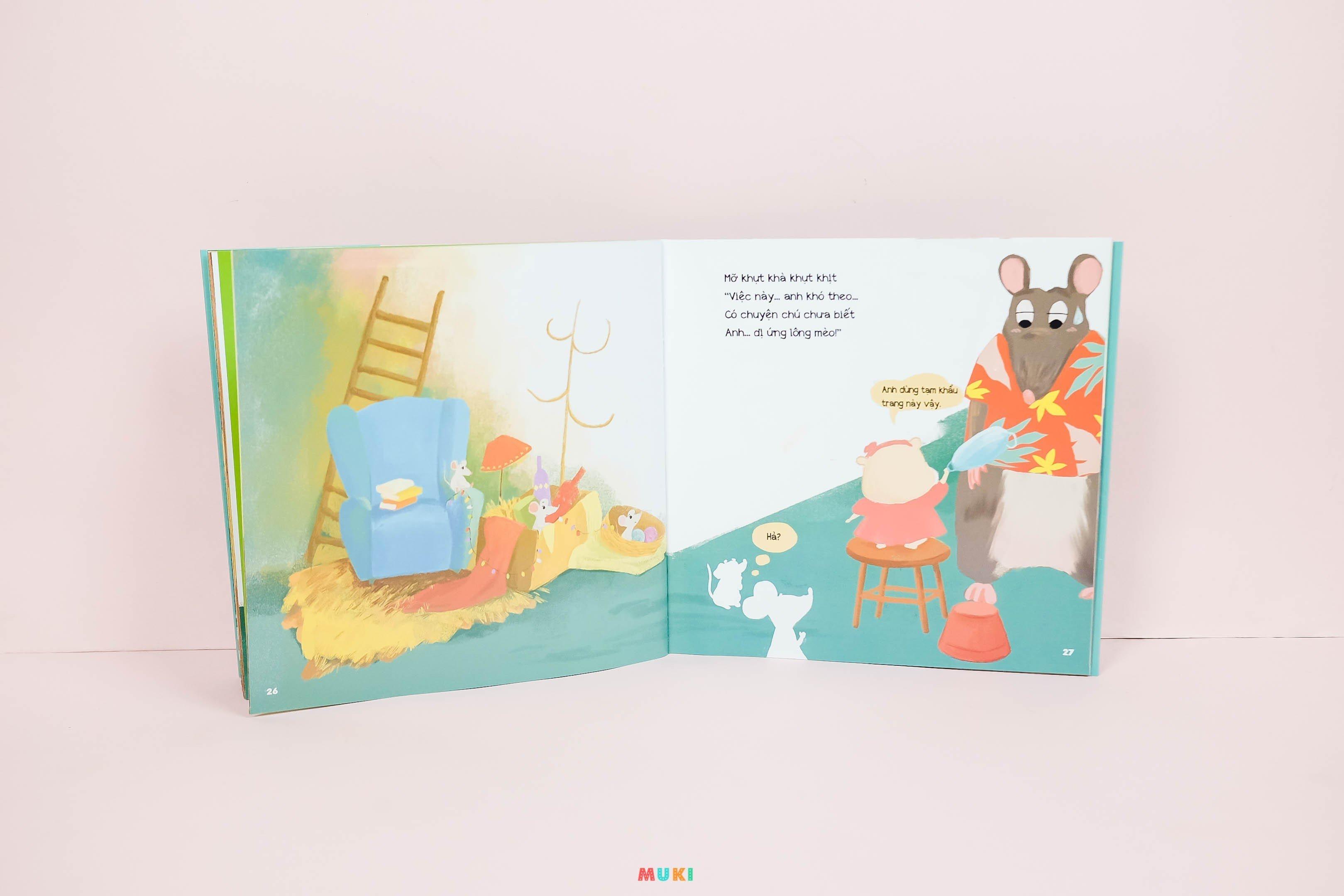Sách Đa Tương Tác - Có Một Truyện Cổ Mới Cho Bé: Đeo Chuông Cổ Mèo (Dành Cho Bé 3-8 Tuổi)