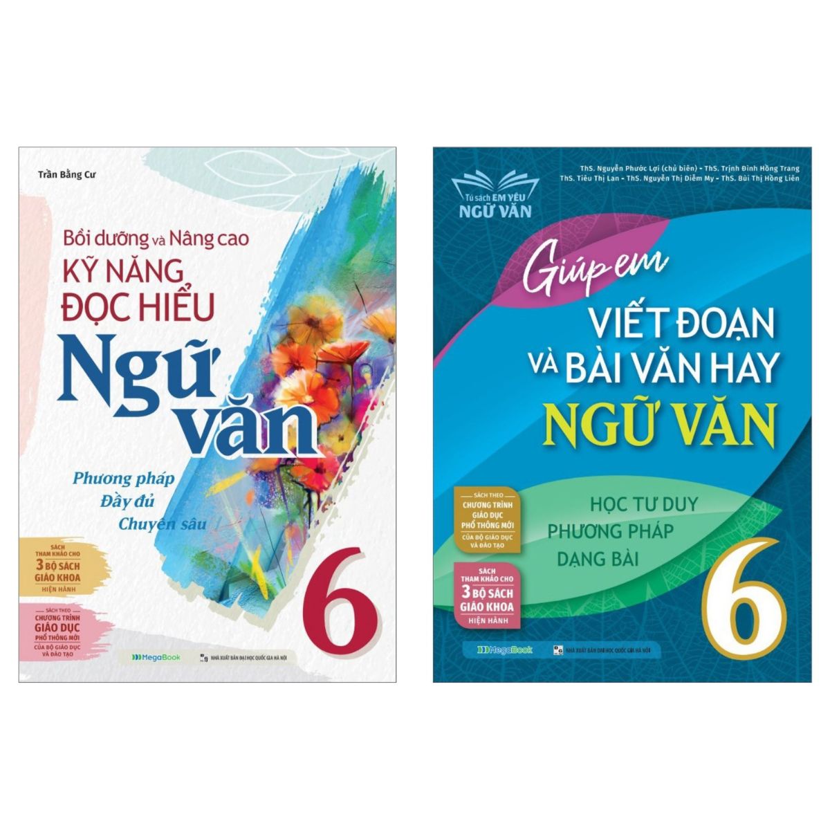 Combo Bồi Dưỡng Và Nâng Cao Kỹ Năng Đọc Hiểu + Giúp Em Viết Đoạn Và Bài Văn Hay Ngữ Văn 6 (Bộ 2 Quyển)