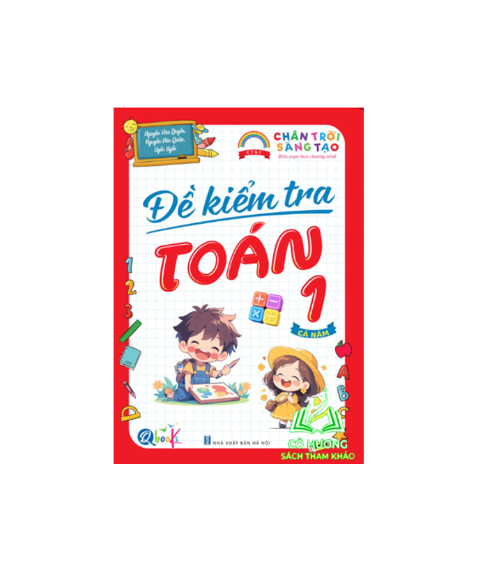 Sách - Đề Kiểm Tra Toán Và Tiếng Việt Lớp 1 - Chân Trời Sáng Tạo - Cả năm