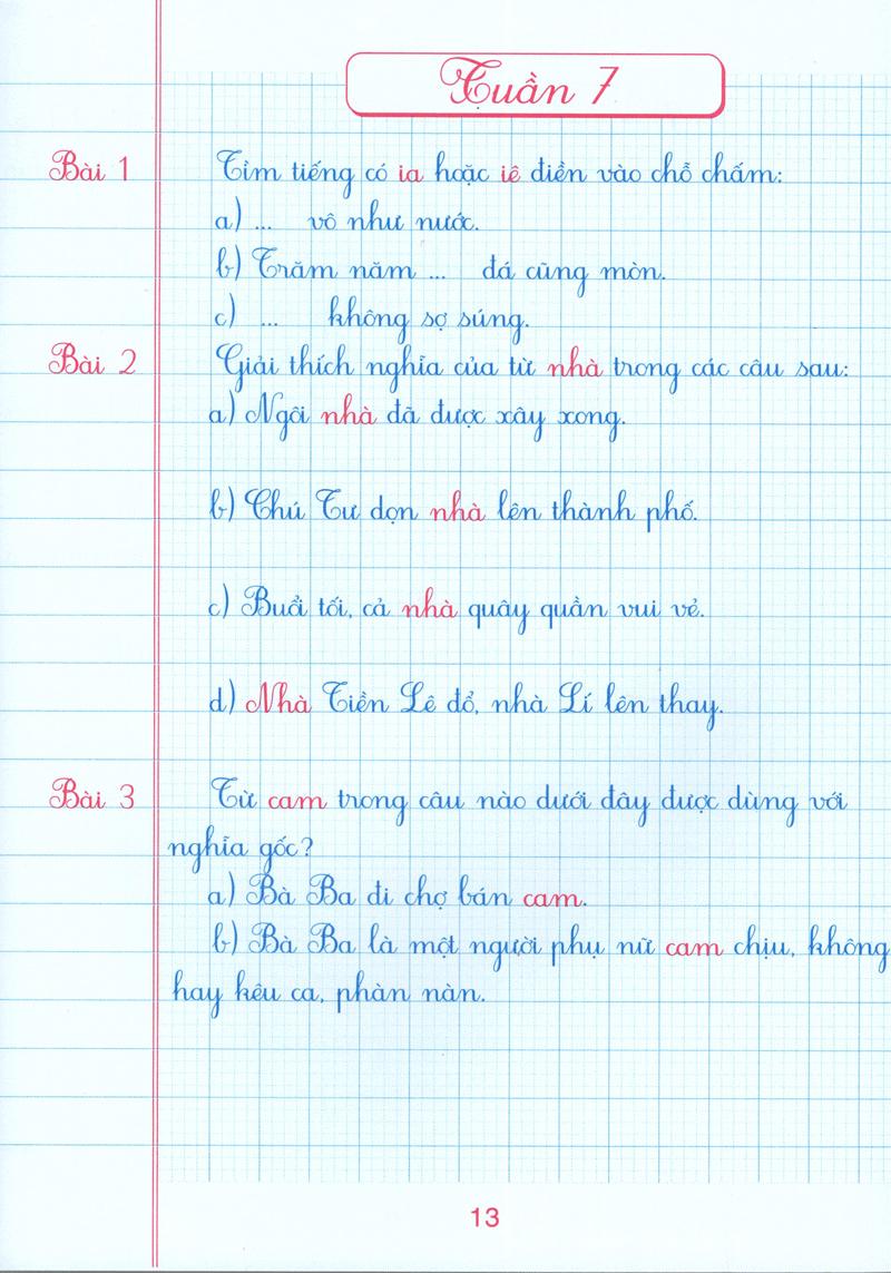 Vở Ô Li Bài Tập Thực Hành Tiếng Việt 5 (Quyển 1)