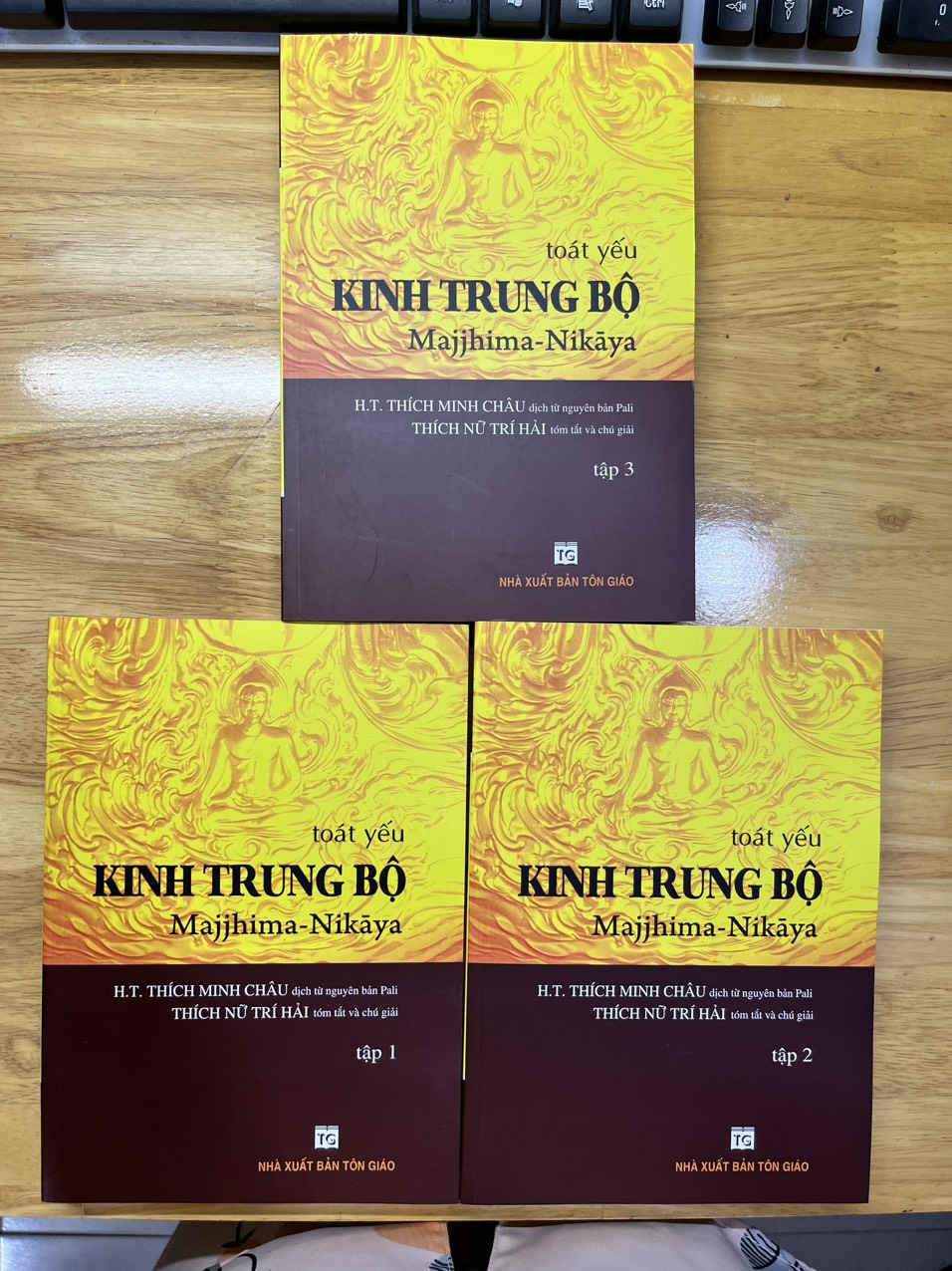 Kinh Trung Bộ - Thích Minh Châu (bộ 3 quyển)