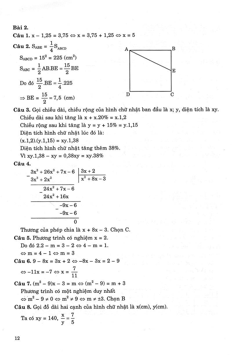 Bồi Dưỡng Violympic Toán 8 (Tập 2)