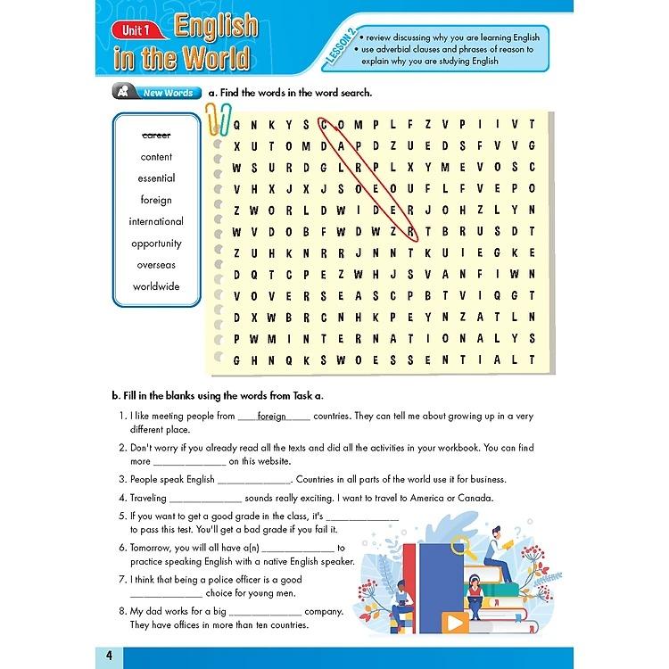 Tiếng Anh 9 I-Learn Smart World - Workbook (2024)