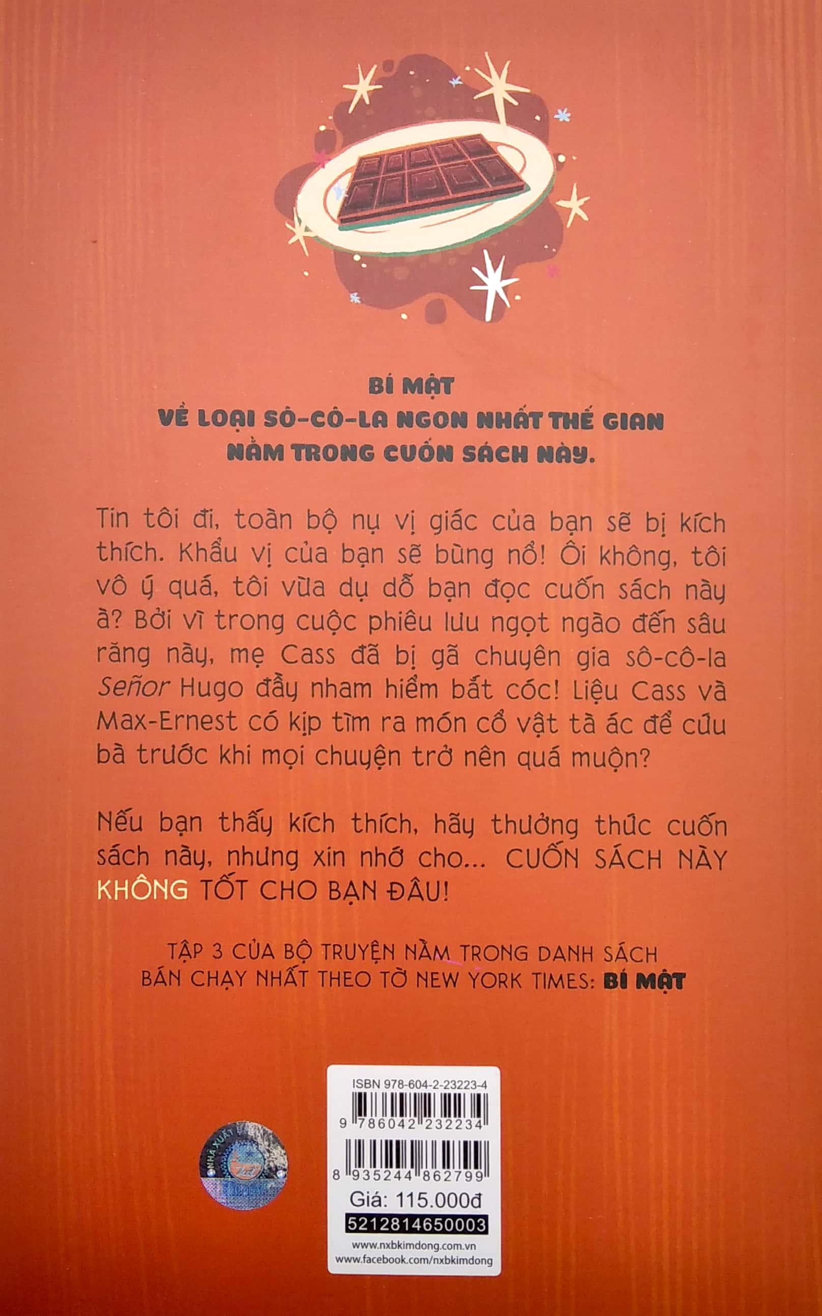 Cuốn Sách Này Không Tốt Cho Bạn Đâu (Bí Mật - Tập 3)