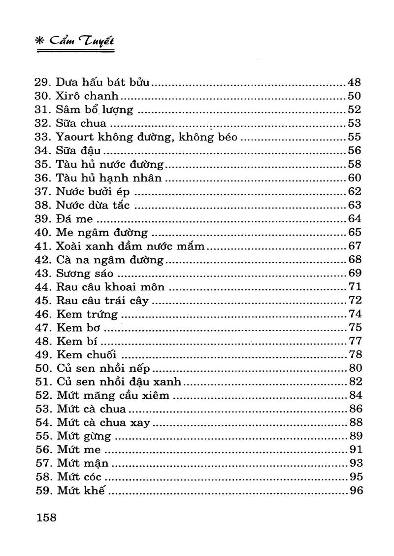 Các Món Giải Khát Ăn Chơi (Tái Bản)