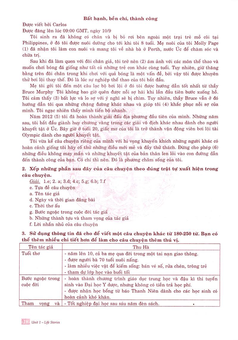 Học Tốt Tiếng Anh 12 (Tập 1 Và 2)