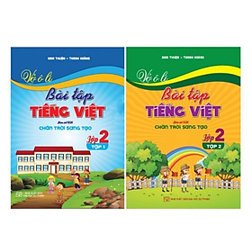 Sách - Vở Ô Li Bài Tập Tiếng Việt Lớp 2 - Combo 2 Tập - Bám Sát SGK Chân Trời Sáng Tạo - Hồng Ân
