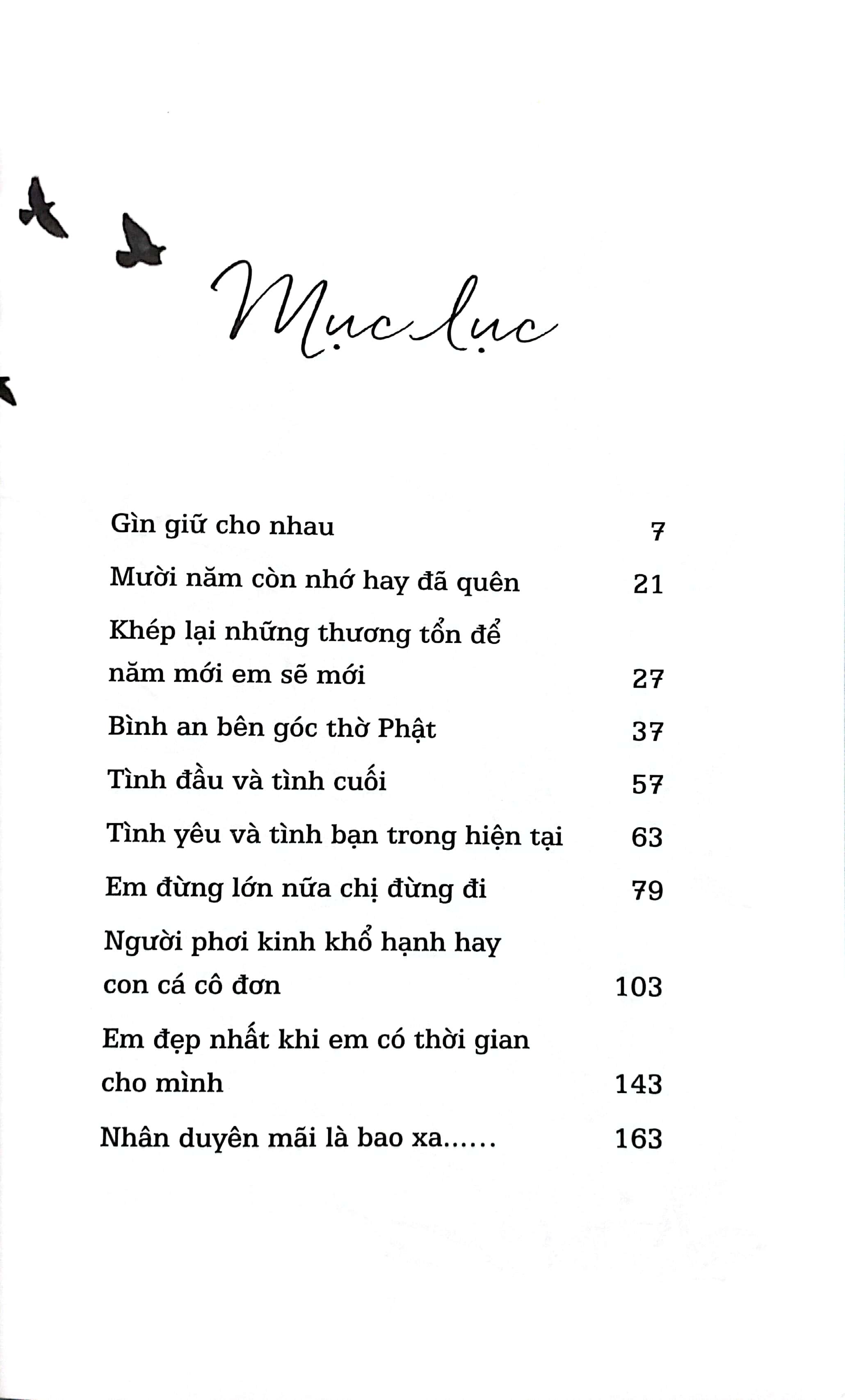 Gìn giữ cho nhau
