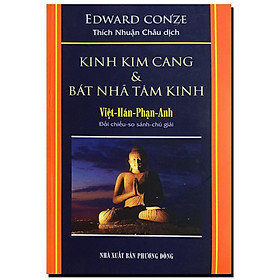 Sách - Kinh Kim Cang và Bát Nhã Tâm Kinh (Việt - Hán - Phạn - Anh) - Văn Thành Book