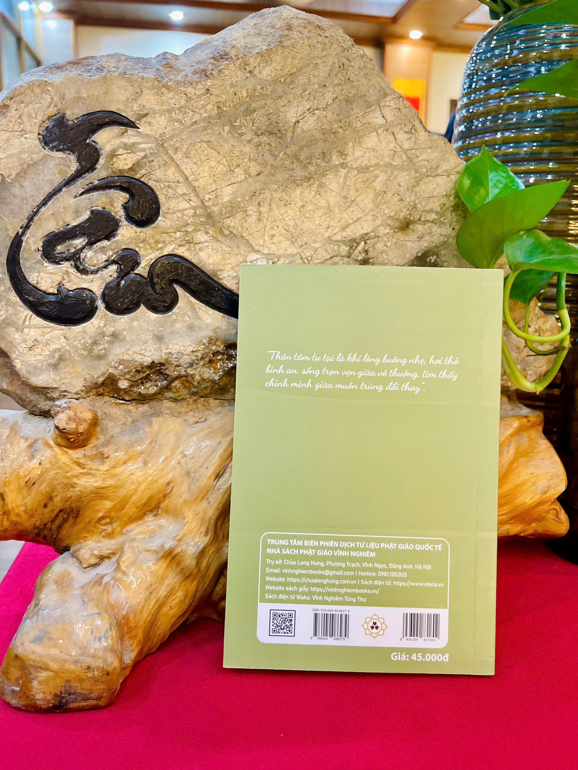 Sách - Tâm an thân tự tại - Hòa thượng Thánh Nghiêm - Vĩnh nghiêm Books
