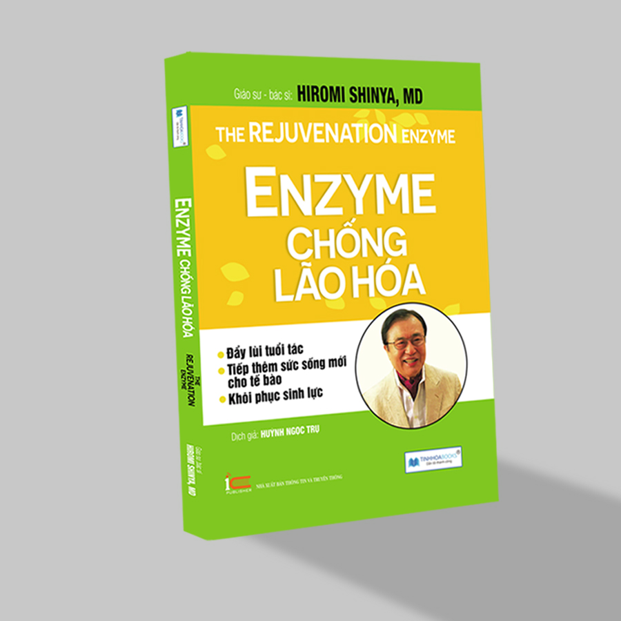 Combo 2 cuốn Nhân tố vi sinh + Enzyme chống lão hoá