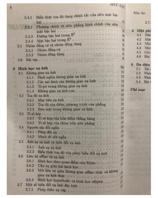 Sách - Giáo trình Hình học tuyến tính