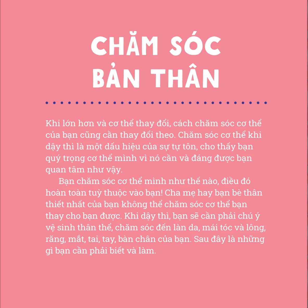 7 Bước Chuyển Tuổi Dậy Thì - Cha Mẹ Thấu Hiểu - Con Gái Hạnh Phúc