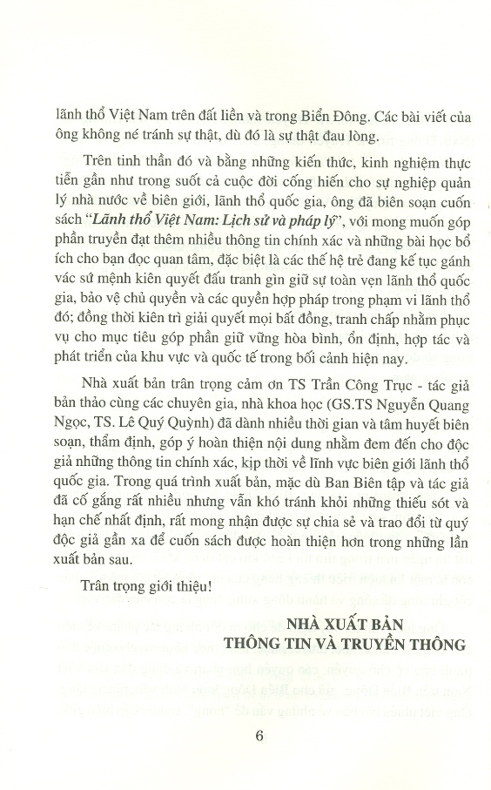 Lãnh Thổ Việt Nam - Lịch Sử & Pháp Lý