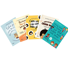 Combo 5Q Sách Phát Triển Trí Tuệ Cảm Xúc, Thúc Đẩy Việc Chủ Động Học Hỏi Ở Trẻ: Cảm Xúc Của Con Màu Gì + Con Được Là Chính Mình + Gấu Ơi, Con Lo Lắng Đến Chừng Nào? + Sự Tử Tế Đẹp Như Bông Hoa + Chúng Mình Tôn Trọng Cơ Thể Và Cảm Xúc Của Nhau