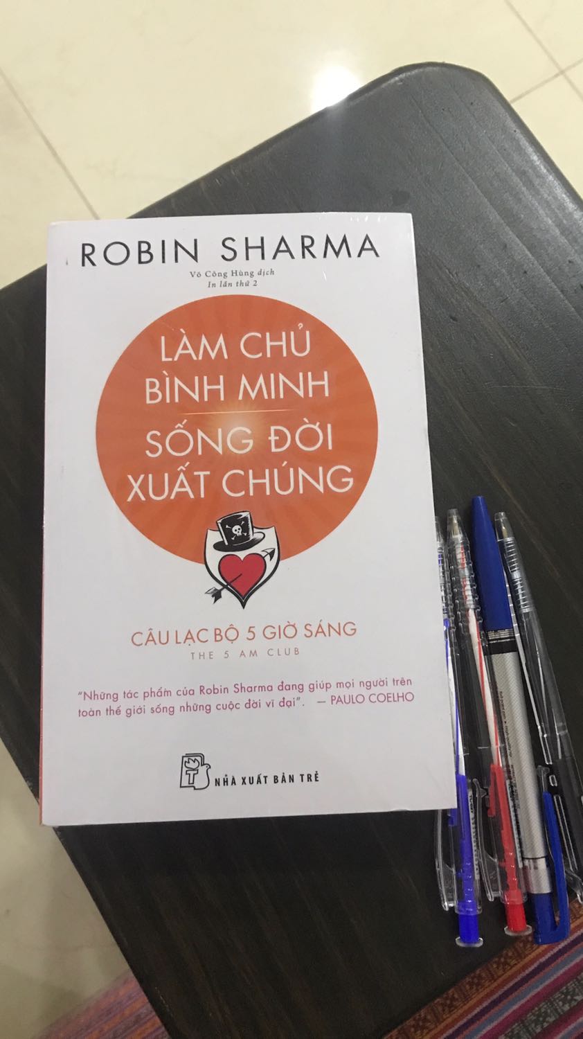 Làm Chủ Bình Minh - Sống Đời Xuất Chúng - CLB 5 Giờ Sáng (Robin Sharma) Tặng Kèm Sổ Tay Biến IQ Thành Tài Sản