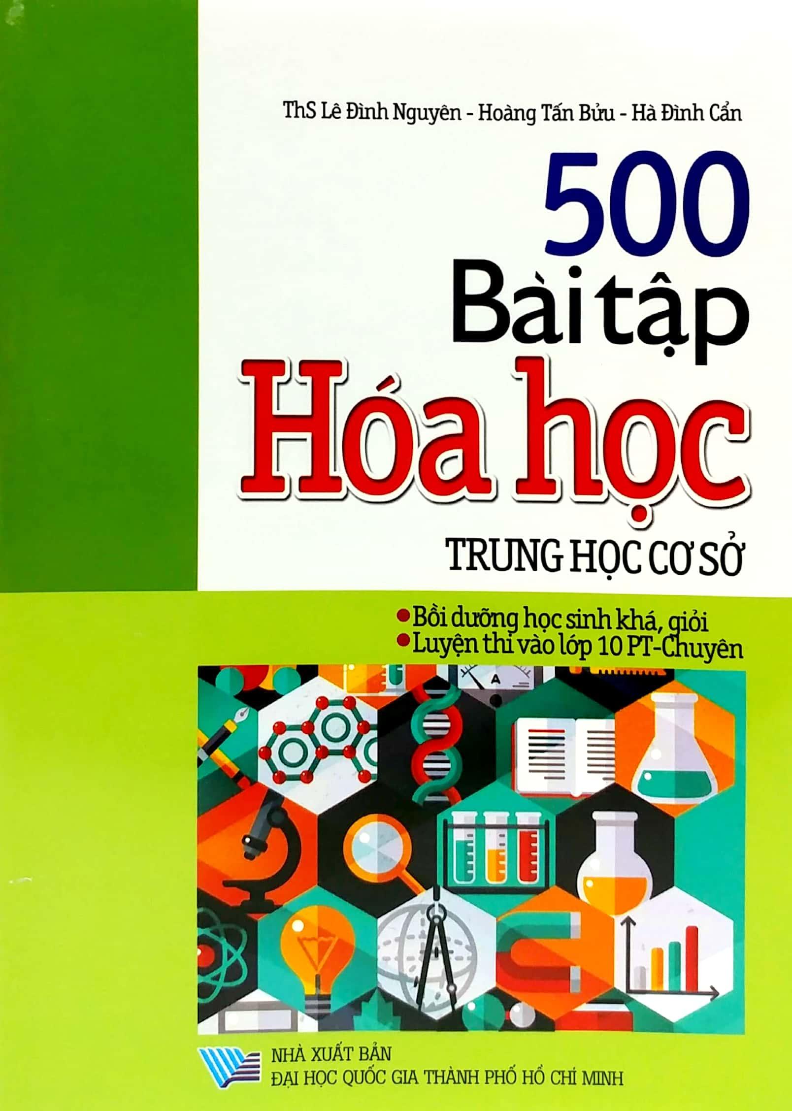 500 Bài Tập Hóa Học Trung Học Cơ Sở