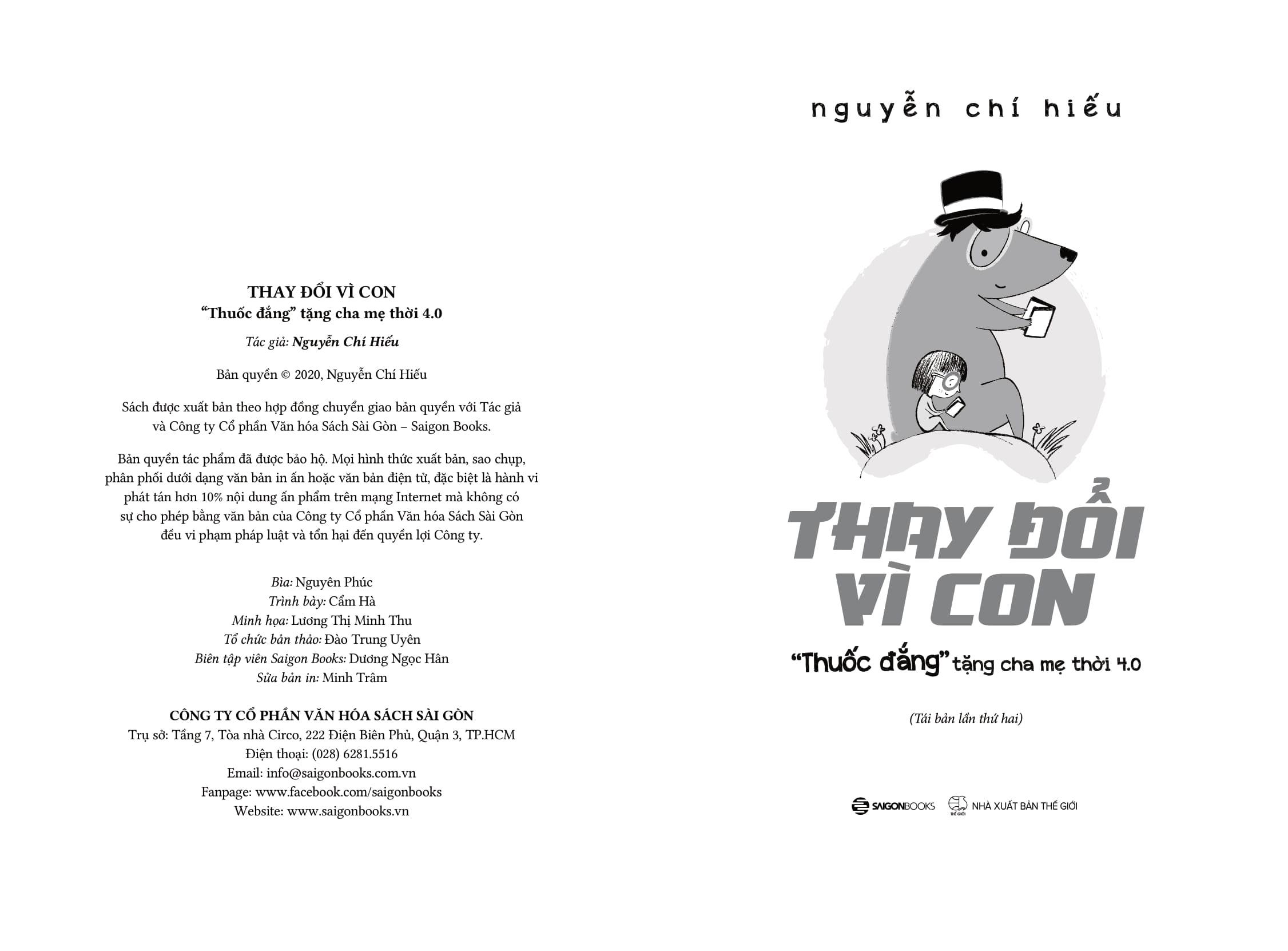 Thay Đổi Vì Con - "Thuốc Đắng" Tặng Cha Mẹ Thời 4.0 (Tái Bản 2024)