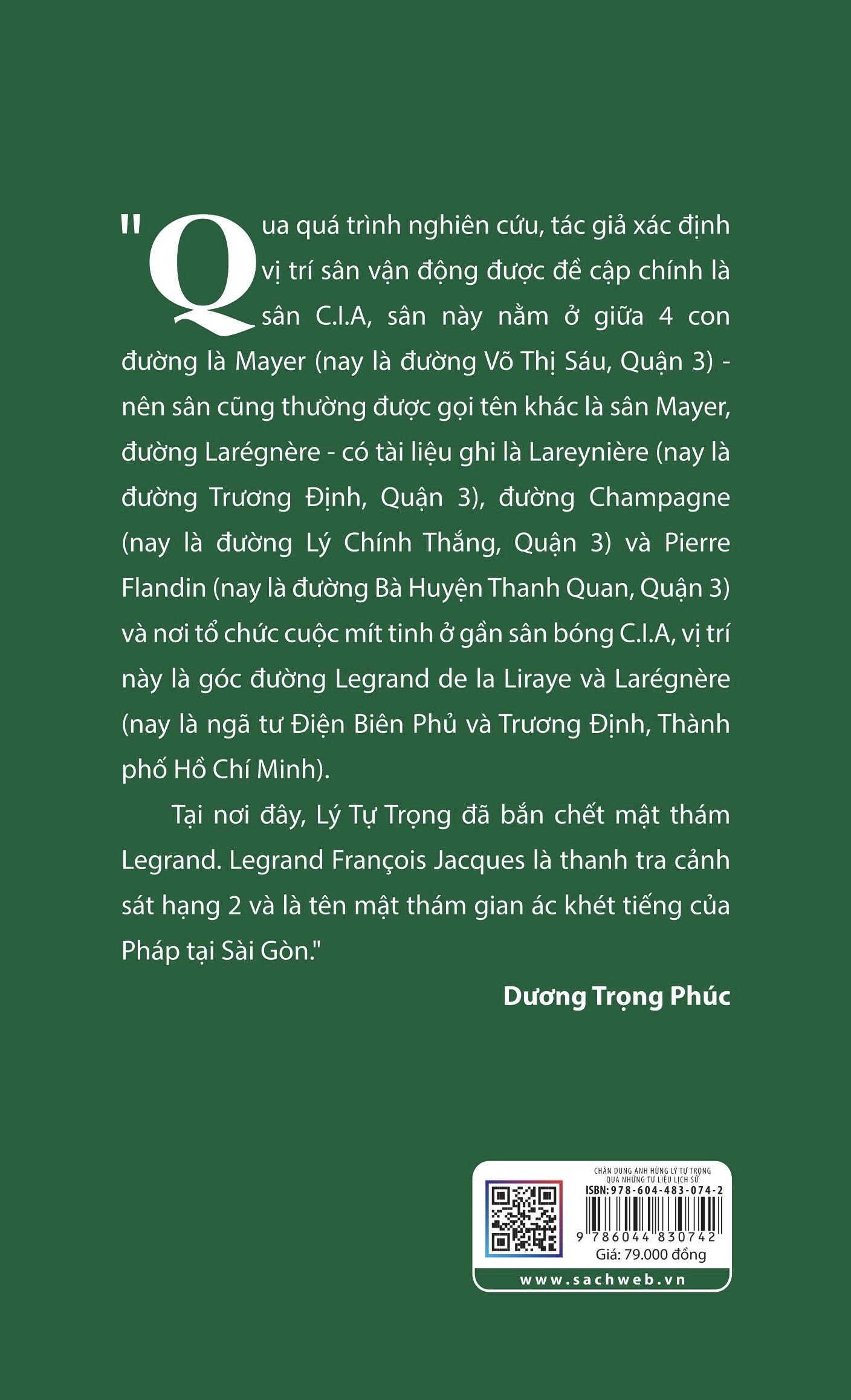 Chân Dung Anh Hùng Lý Tự Trọng - Qua Những Tư Liệu Lịch Sử