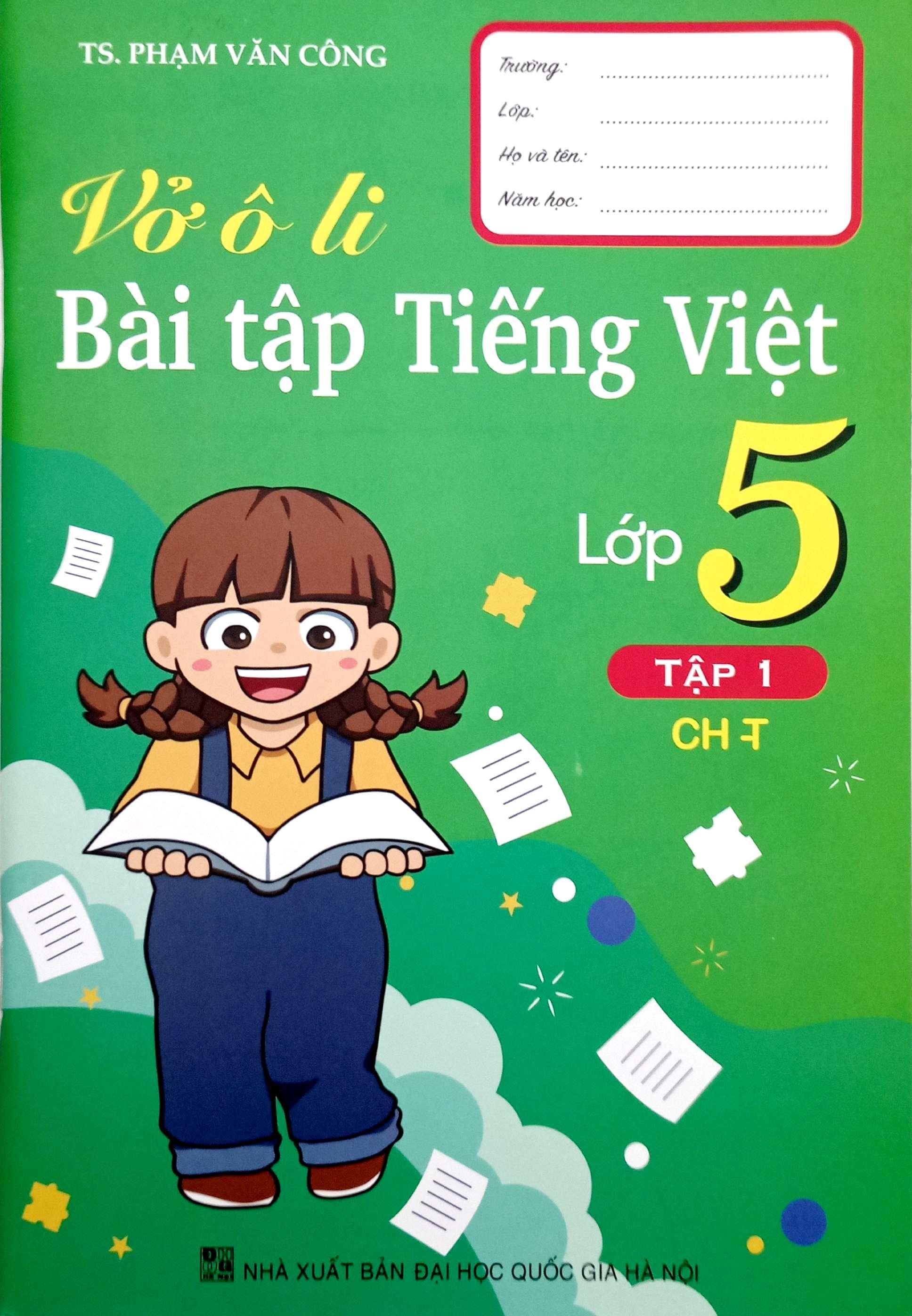 Sách - Vở Ô Li Bài Tập Tiếng Việt Lớp 5 - Tập 1 (Chân Trời)