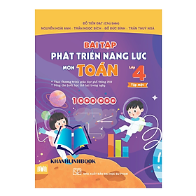 Sách Bài Tập Phát Triển Năng Lực Môn Toán Lớp 4 Tập 1 ( Theo chương trình GDPT 2018 ) (cánh diều)
