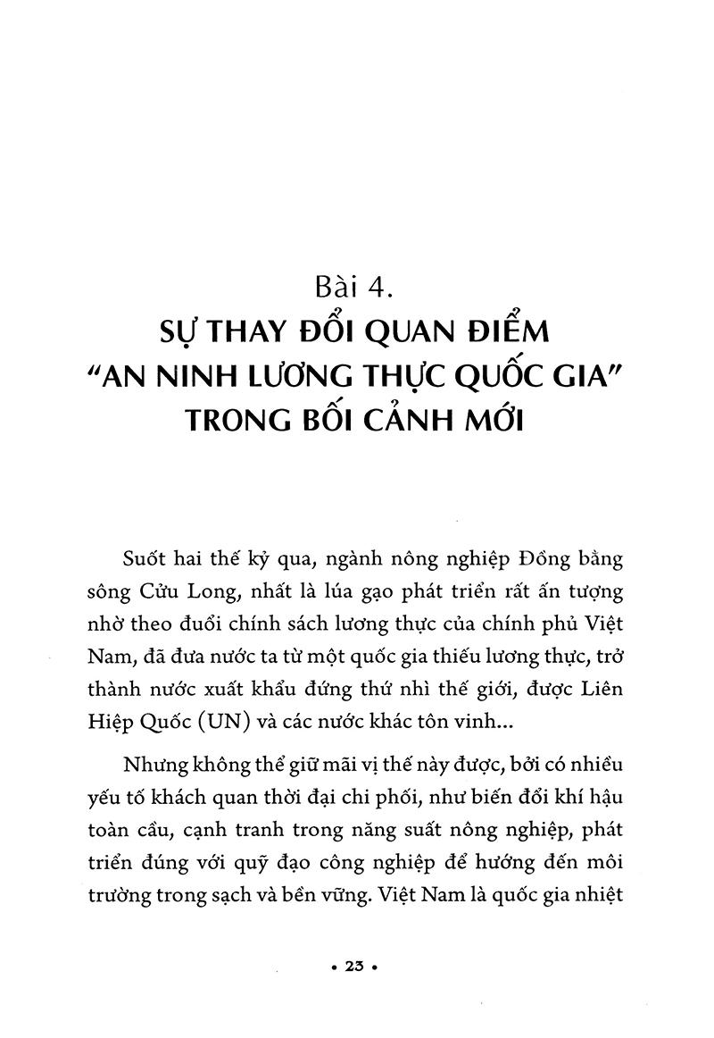 Sông Mê Kông Hay Sông Cửu Long Với Biến Đổi Khí Hậu Toàn Cầu