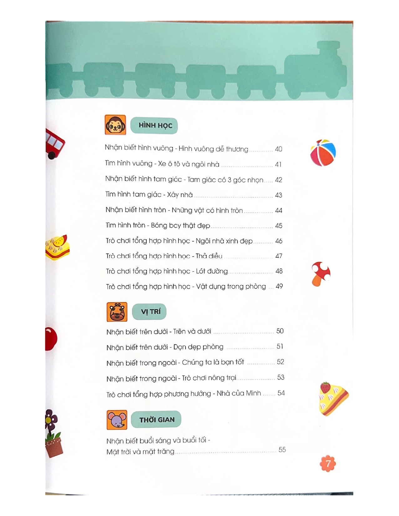 Thiên Tài Toán Học (3 - 4 Tuổi ) - Khơi Nguồn Tư Duy Toán Học