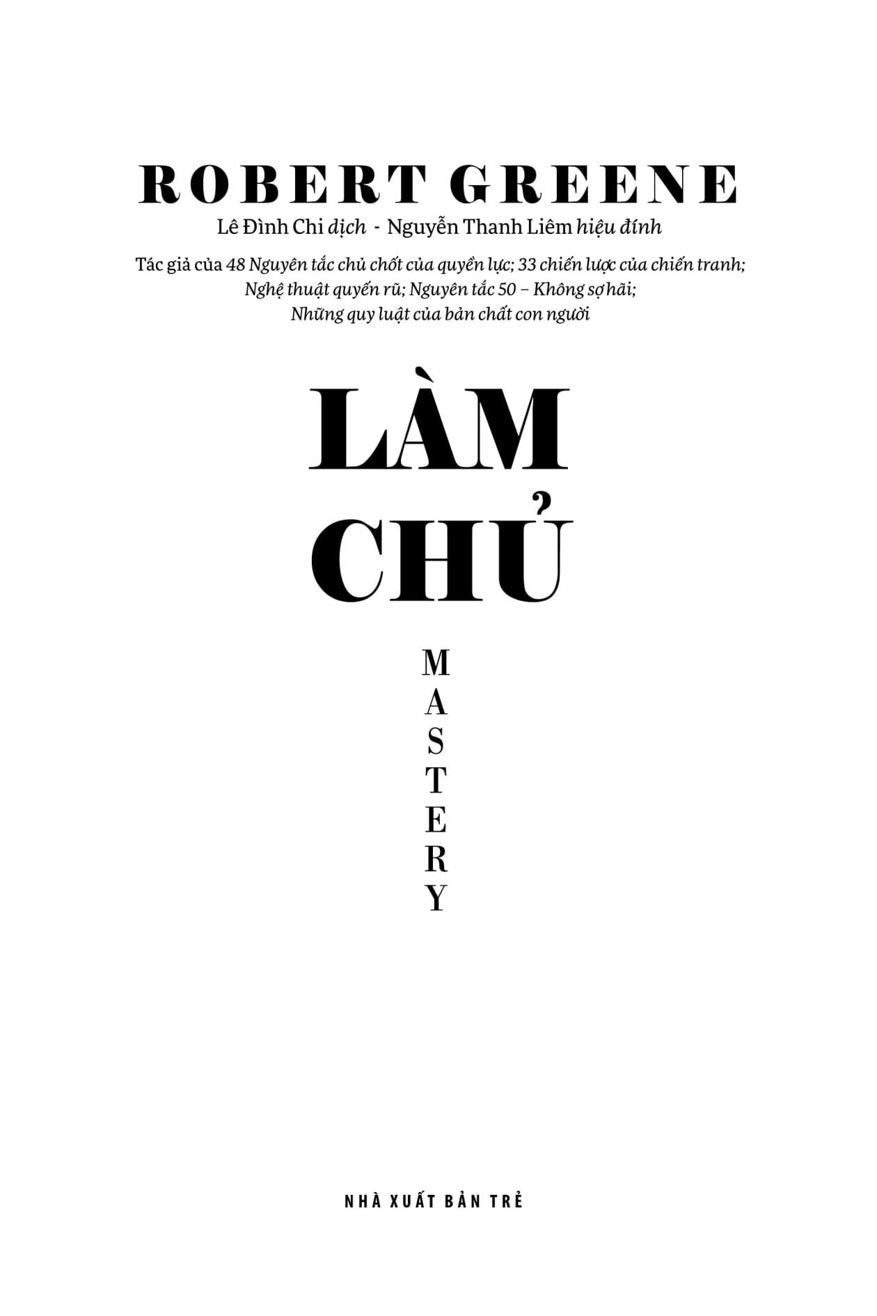 Làm Chủ - Mastery