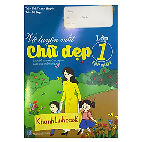 Sách - Vở luyện viết chữ đẹp lớp 1 - tập 1 (BT)