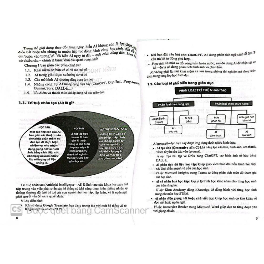 -Ứng Dụng Trí Tuệ Nhân Tạo AI Trong Dạy Và Học Môn sinh học (Dành Cho Giáo Viên Và Học Sinh - Dùng Chung Cho Các Bộ SGK)