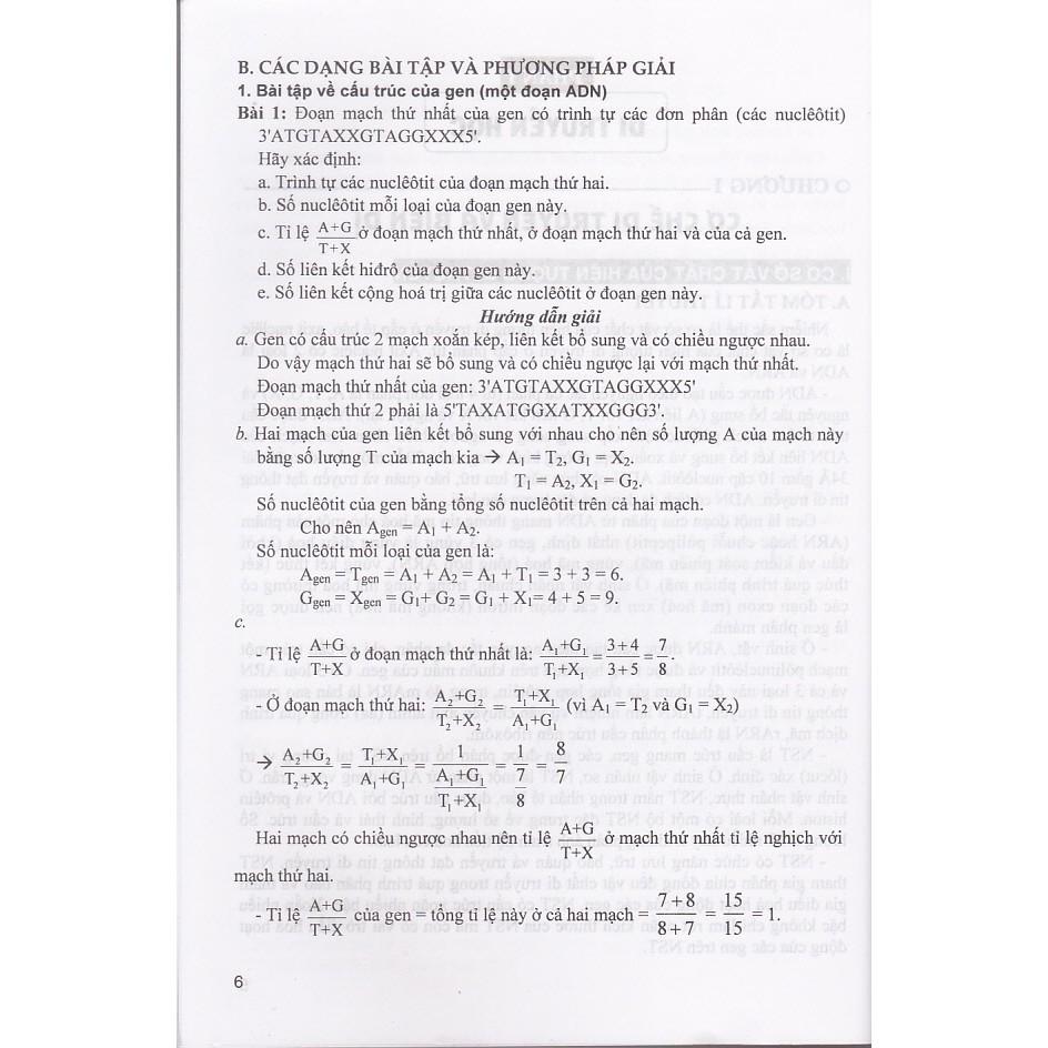 Phương pháp giải nhanh các dạng bài tập Sinh học (Phan Khắc Nghệ)- HA