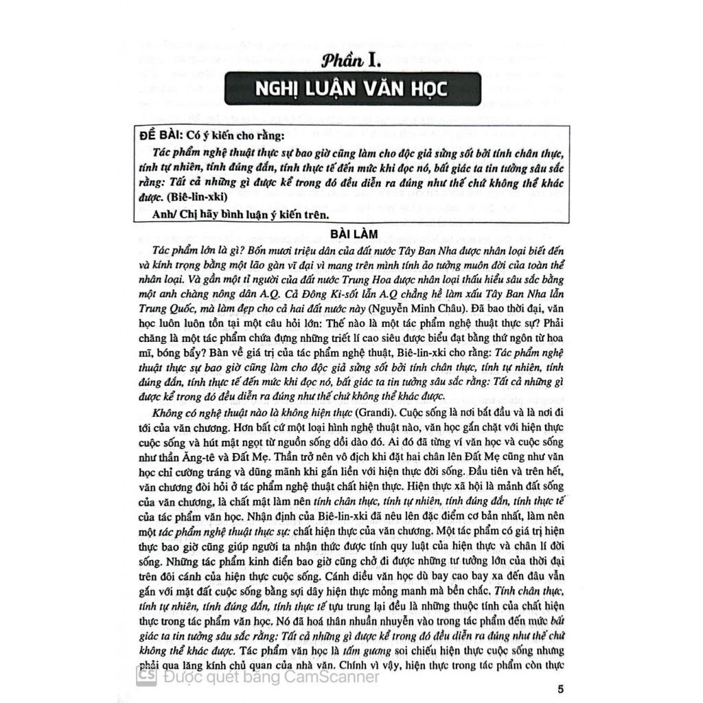 Sách Những Bài Văn Đạt Giải Học Sinh Giỏi Cấp Tỉnh - Thành Phố Toàn Quốc (Dành cho học sinh THPT) - HA